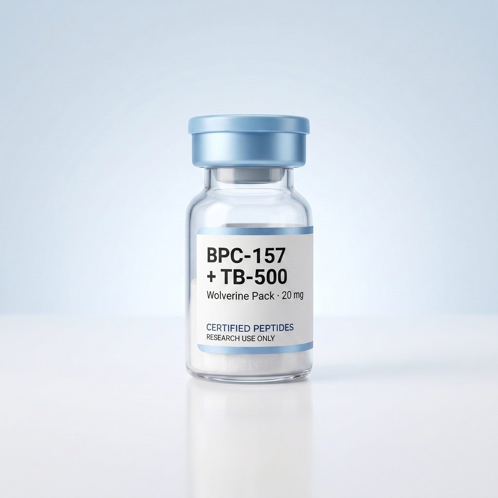BPC-157 & TB-500 — Wolverine Pack, 20 mg research vial